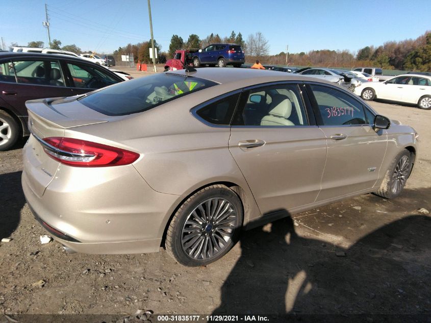 2017 FORD FUSION ENERGI TITANIUM/PLATINUM 3FA6P0SU2HR208632