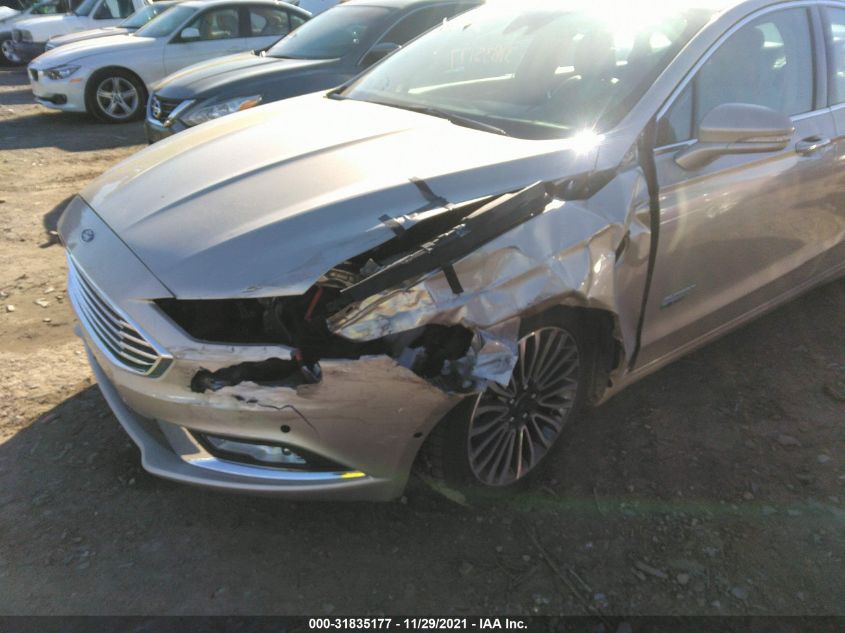 2017 FORD FUSION ENERGI TITANIUM/PLATINUM 3FA6P0SU2HR208632