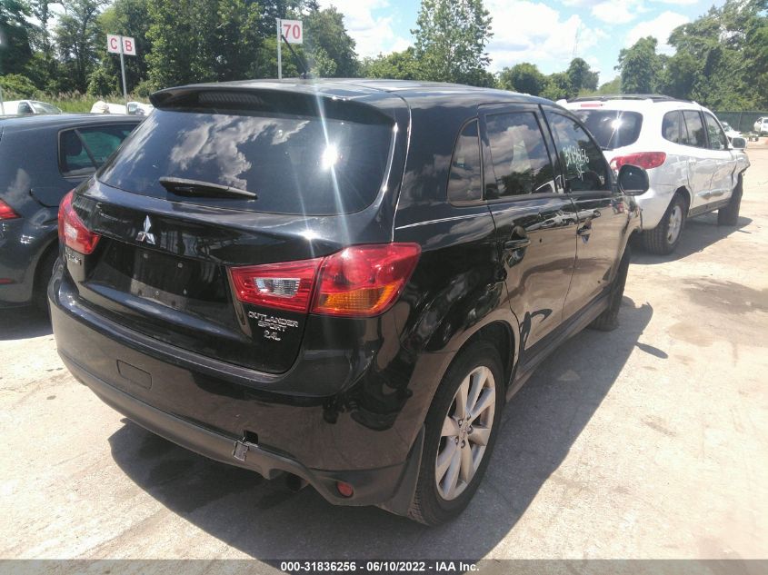 2015 MITSUBISHI OUTLANDER SPORT 2.4 ES 4A4AP3AW7FE030864