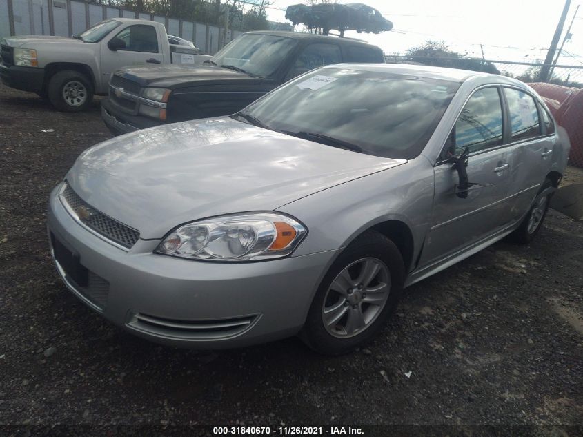 2016 CHEVROLET IMPALA LIMITED LS 2G1WA5E39G1140840