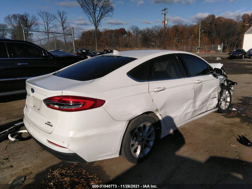 2019 FORD FUSION HYBRID SE 3FA6P0LU9KR225319