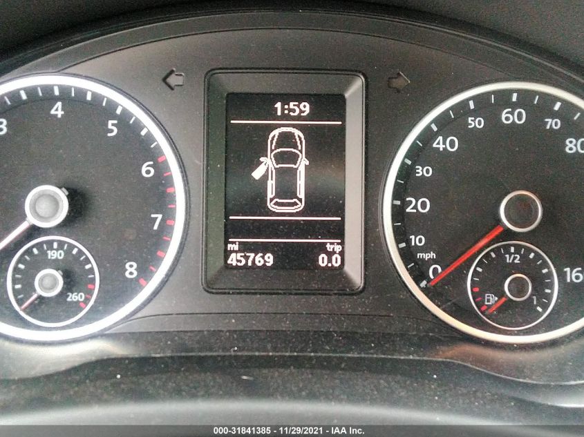 2013 VOLKSWAGEN TIGUAN S WVGBV3AX4DW595456