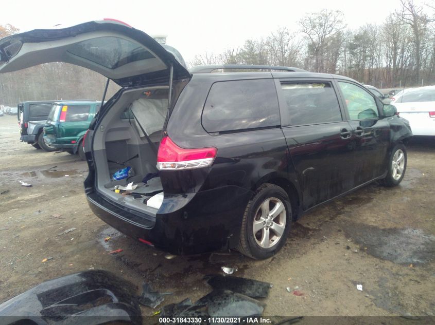 2014 TOYOTA SIENNA LE 5TDKK3DC6ES522371