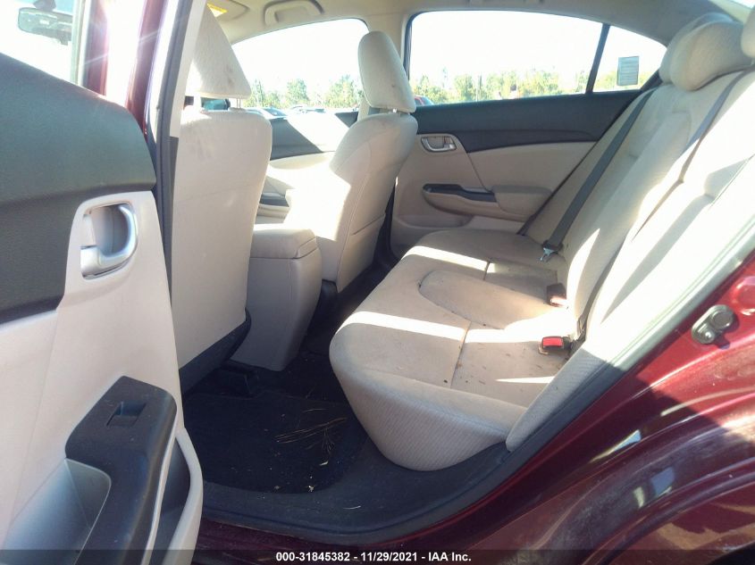 2013 HONDA CIVIC SDN LX 2HGFB2F50DH601026