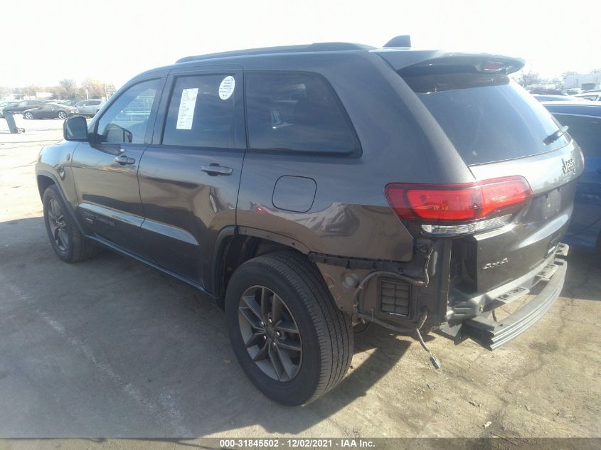2016 JEEP GRAND CHEROKEE 75TH ANNIVERSARY 1C4RJFAG0GC359831