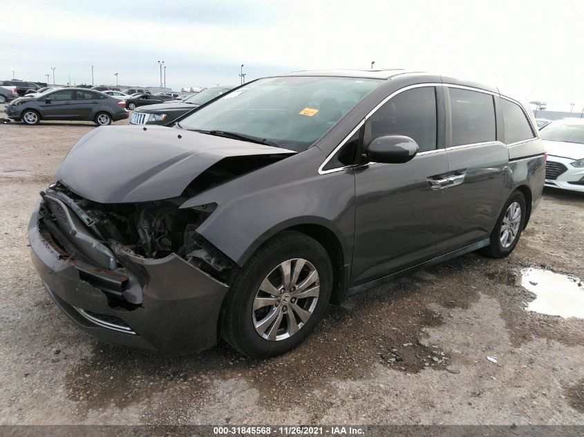 2014 HONDA ODYSSEY EX-L 5FNRL5H62EB065493
