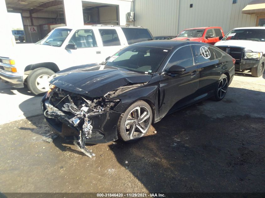 2020 HONDA ACCORD SEDAN SPORT 1HGCV1F32LA044748