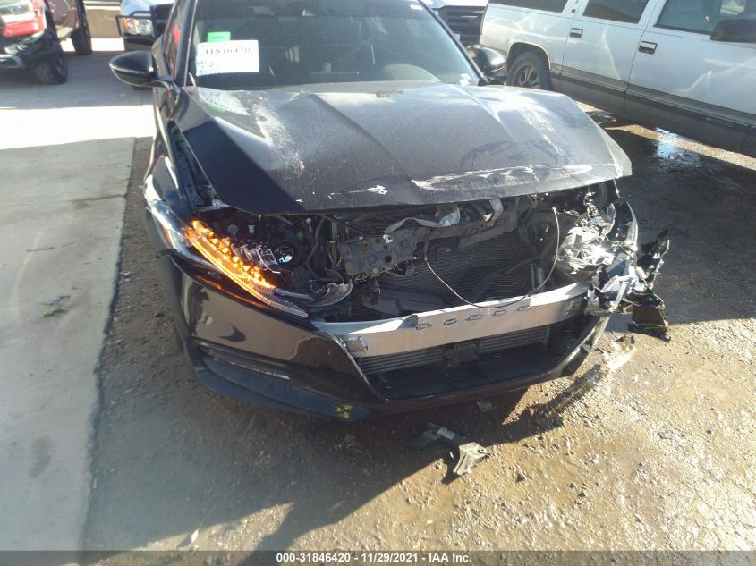 2020 HONDA ACCORD SEDAN SPORT 1HGCV1F32LA044748