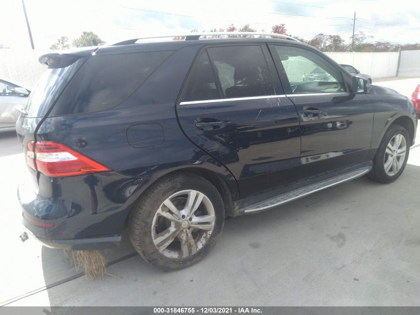 2014 MERCEDES-BENZ M-CLASS ML 350 4JGDA5HB0EA308042
