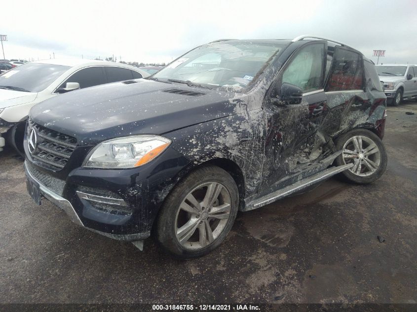 2014 MERCEDES-BENZ M-CLASS ML 350 4JGDA5HB0EA308042