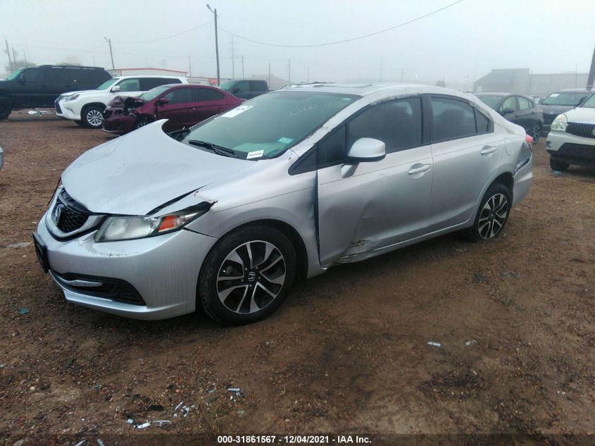 2013 HONDA CIVIC SDN EX 19XFB2F80DE054571