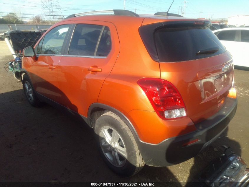 2015 CHEVROLET TRAX LT KL7CJLSB5FB189894