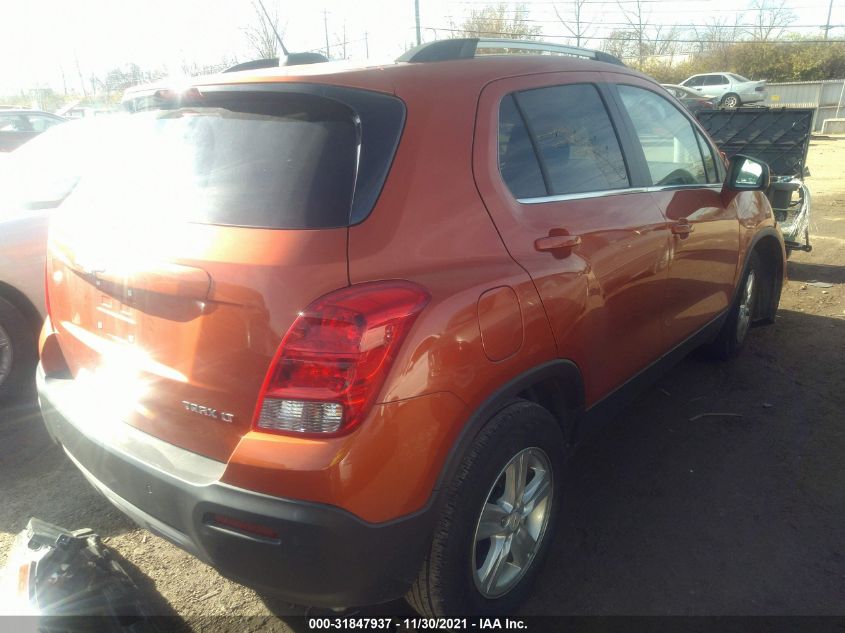 2015 CHEVROLET TRAX LT KL7CJLSB5FB189894