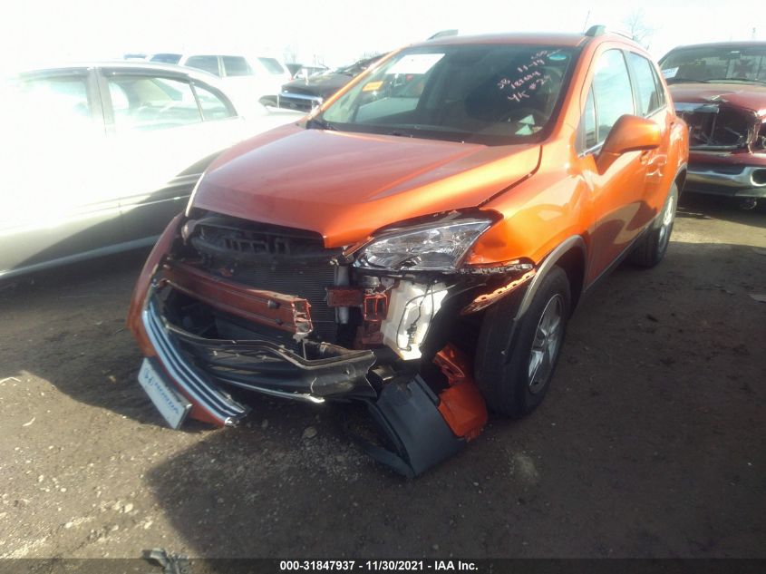 2015 CHEVROLET TRAX LT KL7CJLSB5FB189894