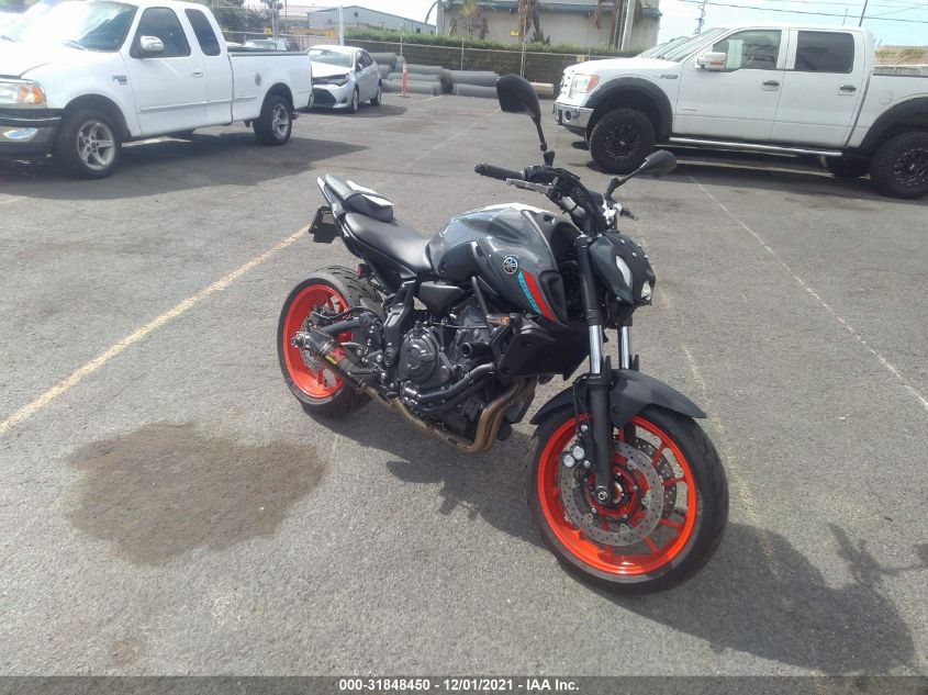 2021 YAMAHA MT07 JYARM32E1MA001059