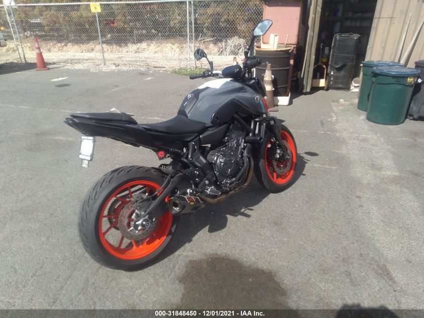 2021 YAMAHA MT07 JYARM32E1MA001059
