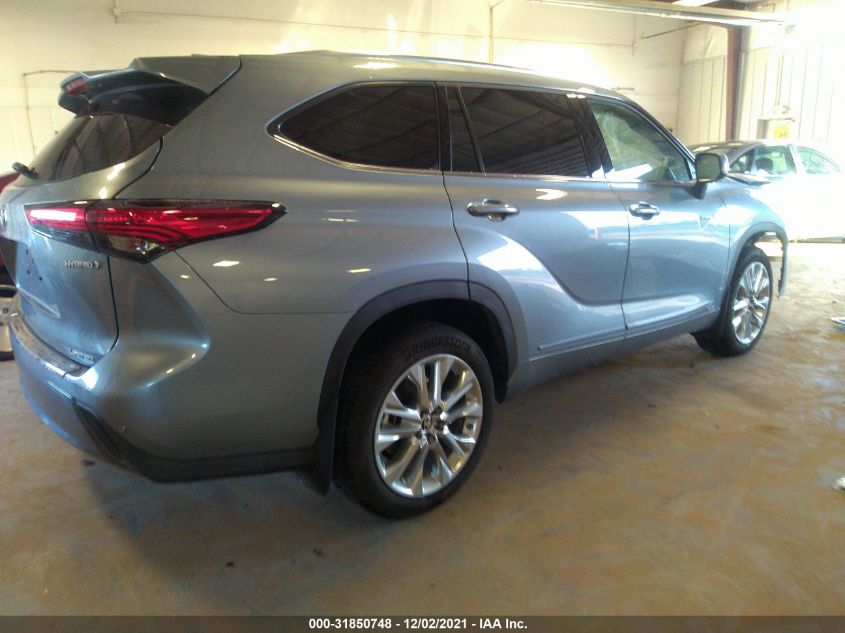 2021 TOYOTA HIGHLANDER HYBRID 5TDXBRCH0MS020654