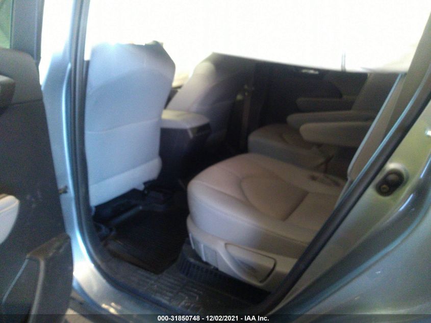 2021 TOYOTA HIGHLANDER HYBRID 5TDXBRCH0MS020654