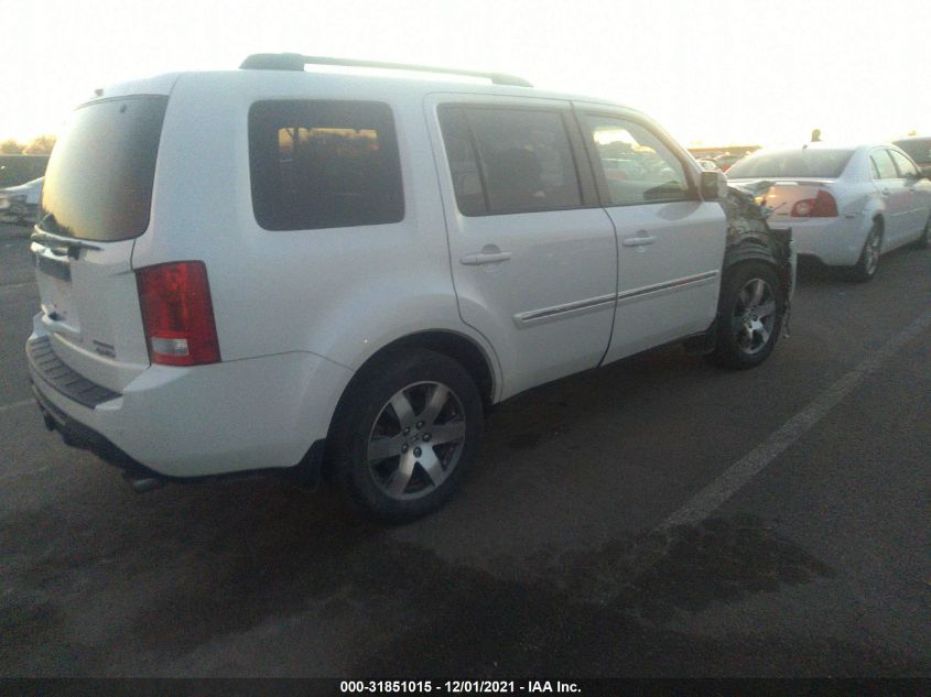 2014 HONDA PILOT TOURING 5FNYF4H94EB021115