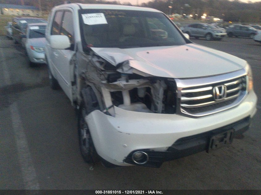 2014 HONDA PILOT TOURING 5FNYF4H94EB021115