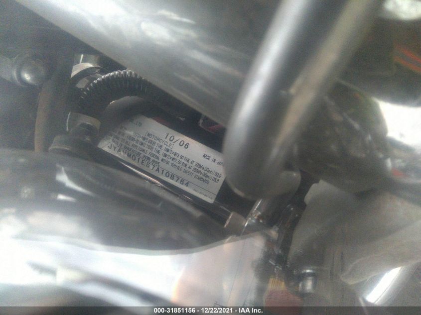 2007 YAMAHA XVS650 JYAVM01E57A108764