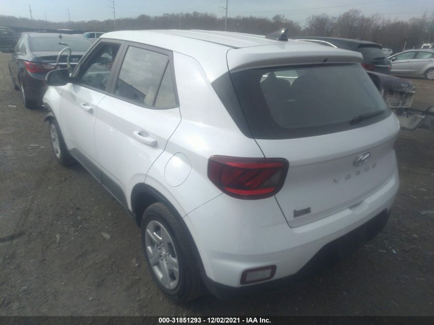 2020 HYUNDAI VENUE SE KMHRB8A3XLU022993