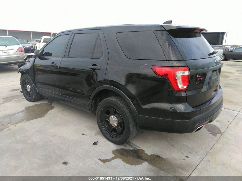 2016 FORD UTILITY POLICE 1FM5K8AT9GGA28822