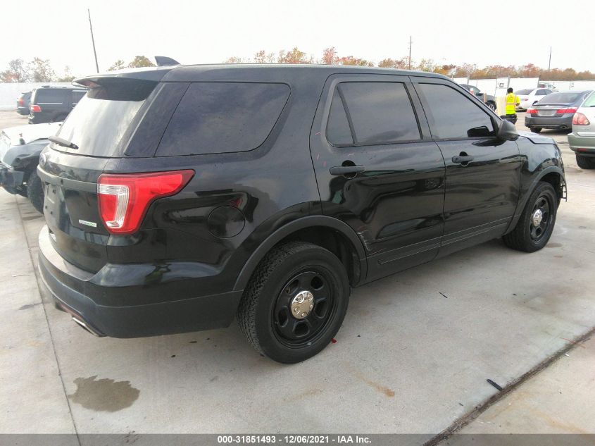 2016 FORD UTILITY POLICE 1FM5K8AT9GGA28822