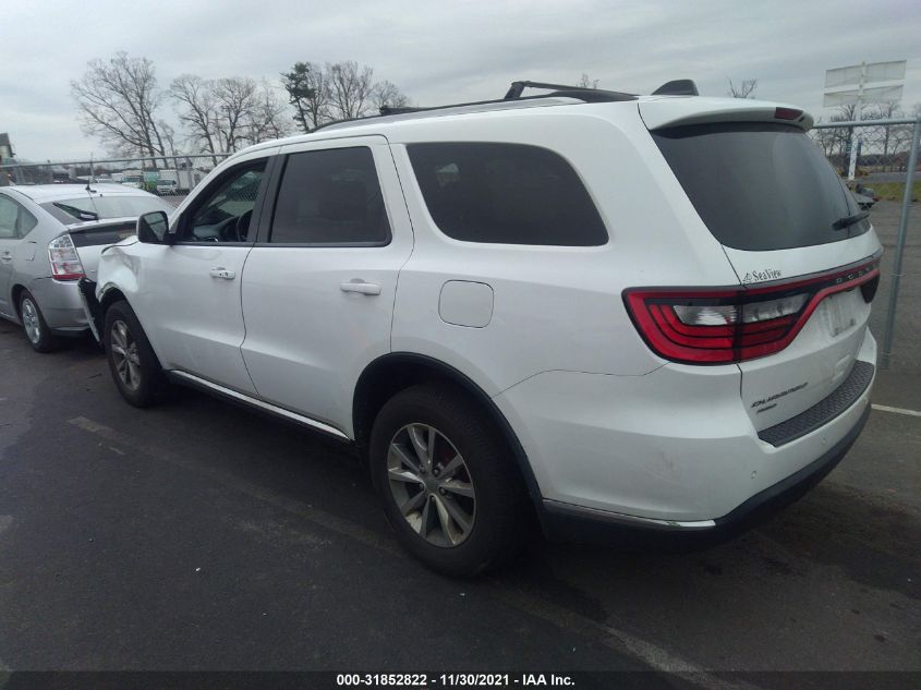 2015 DODGE DURANGO LIMITED 1C4RDJDG6FC834550