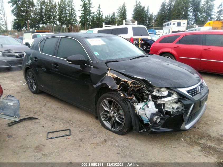 2014 LEXUS CT 200H HYBRID JTHKD5BH6E2183234