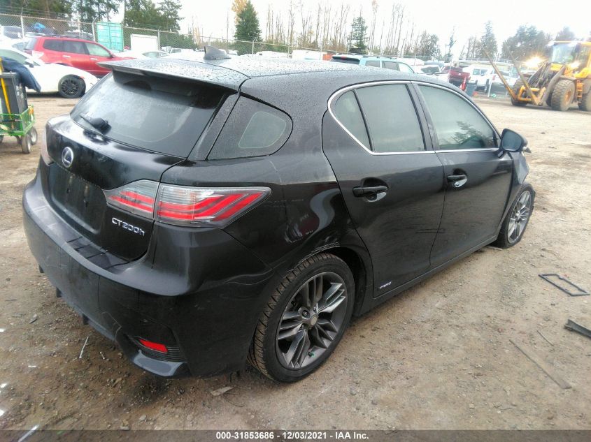 2014 LEXUS CT 200H HYBRID JTHKD5BH6E2183234