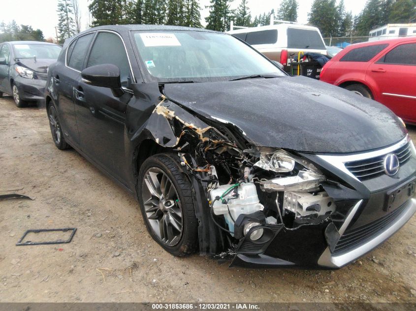 2014 LEXUS CT 200H HYBRID JTHKD5BH6E2183234