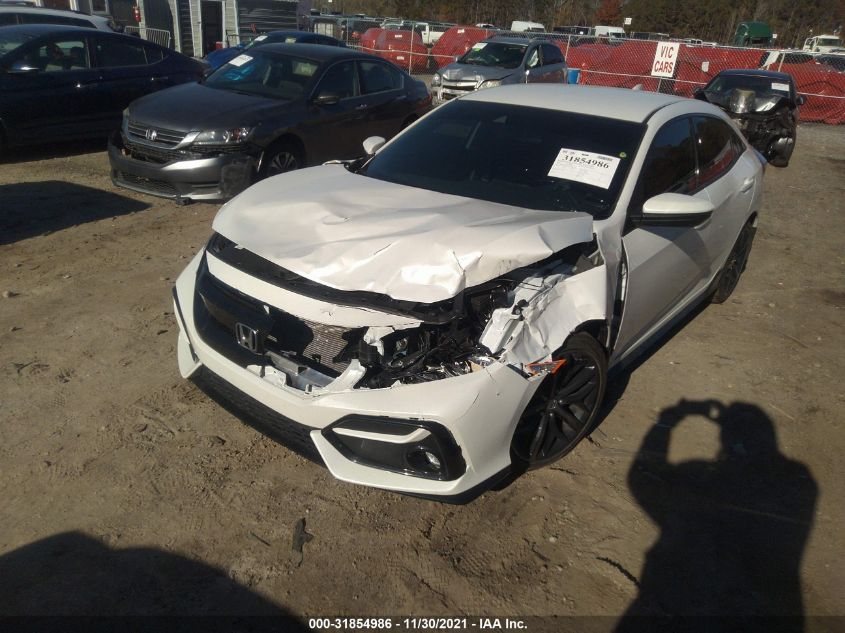2021 HONDA CIVIC HATCHBACK SPORT SHHFK7H42MU228334