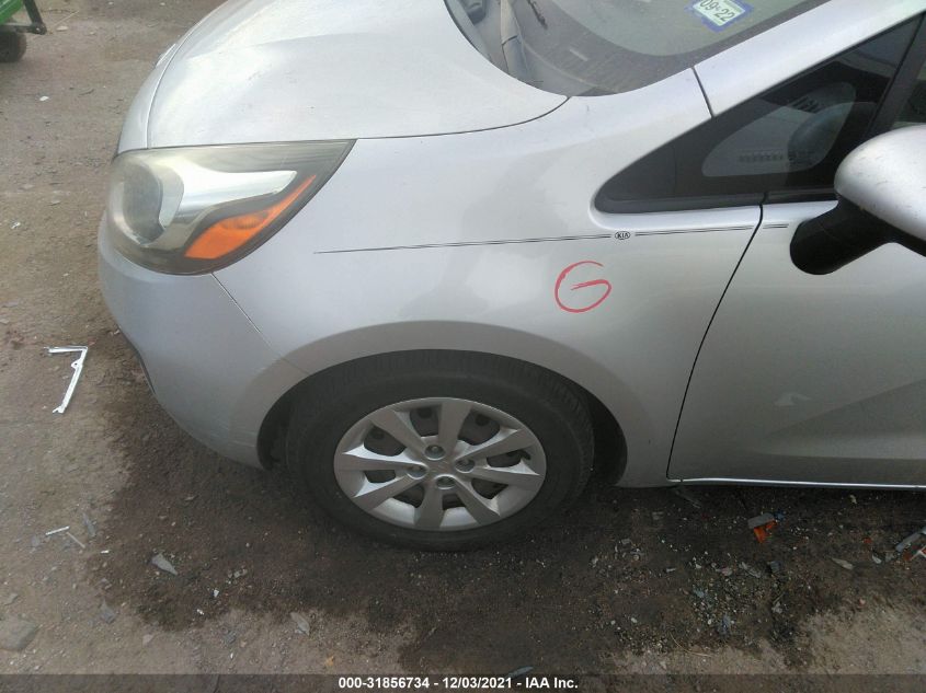 2013 KIA RIO LX KNADM4A30D6200527
