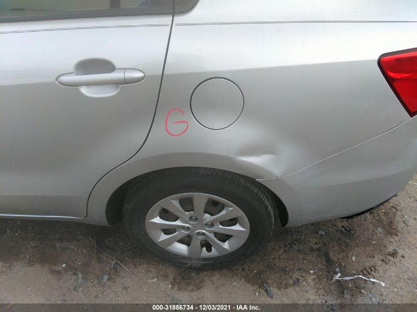 2013 KIA RIO LX KNADM4A30D6200527