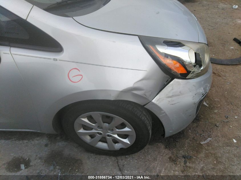 2013 KIA RIO LX KNADM4A30D6200527