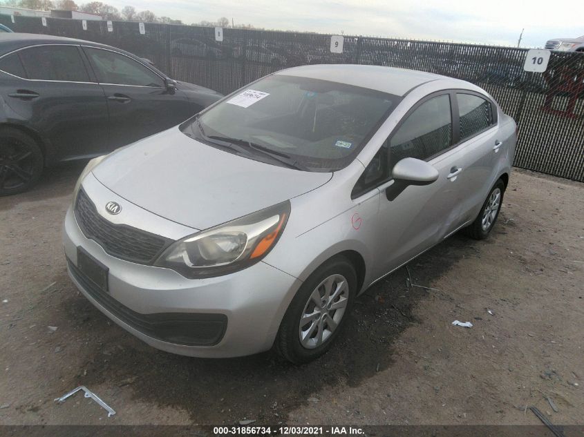 2013 KIA RIO LX KNADM4A30D6200527