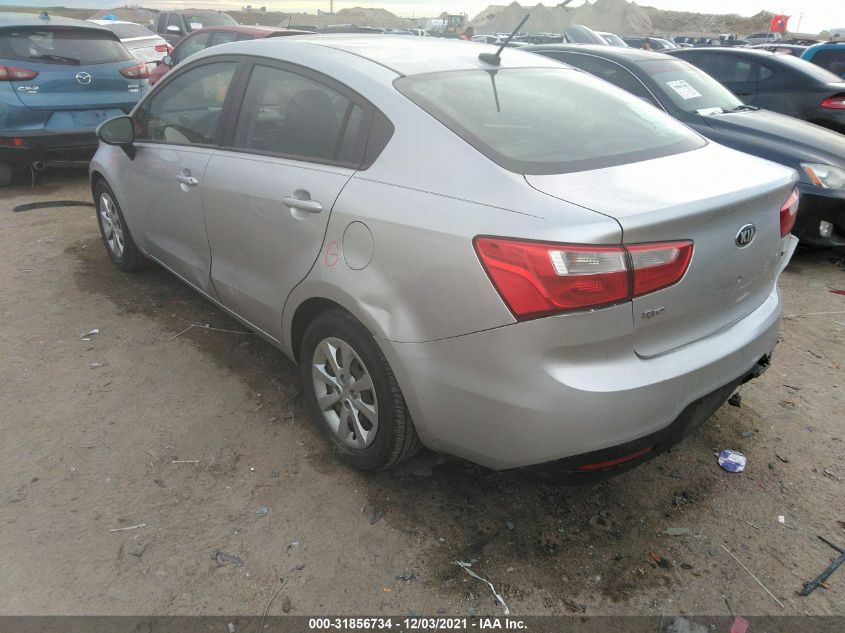 2013 KIA RIO LX KNADM4A30D6200527