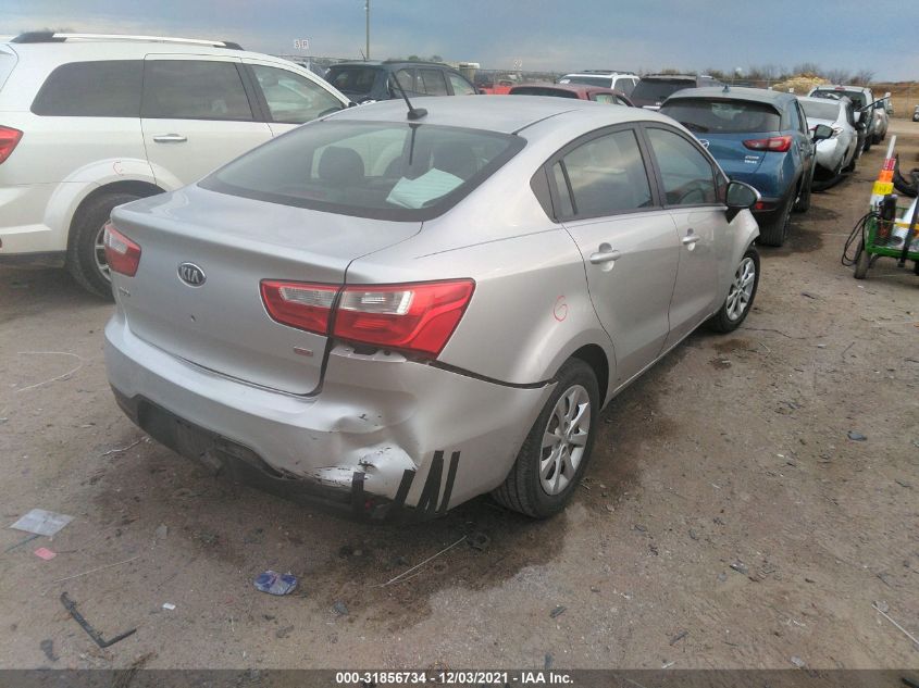 2013 KIA RIO LX KNADM4A30D6200527