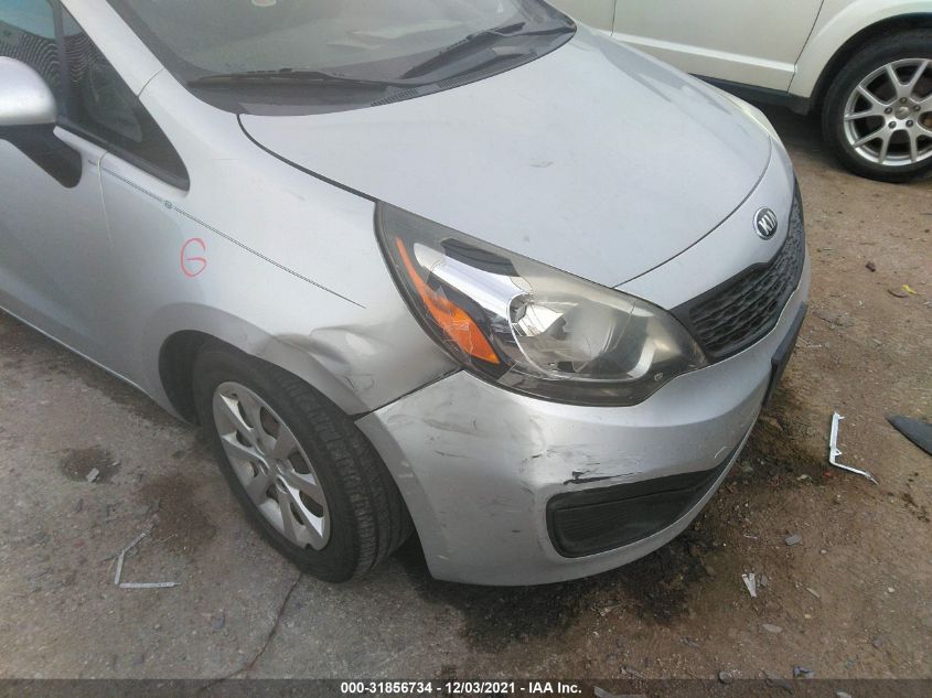 2013 KIA RIO LX KNADM4A30D6200527