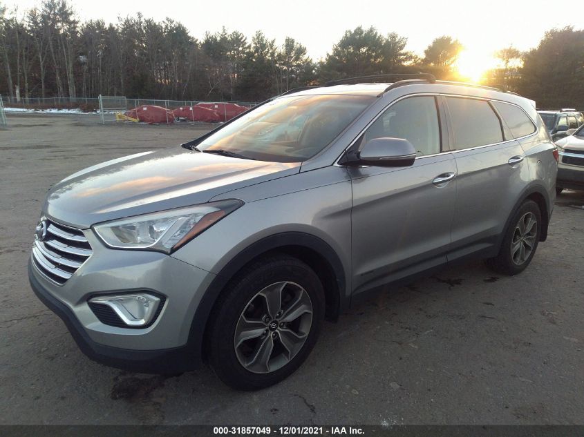 2014 HYUNDAI SANTA FE GLS KM8SN4HFXEU046411