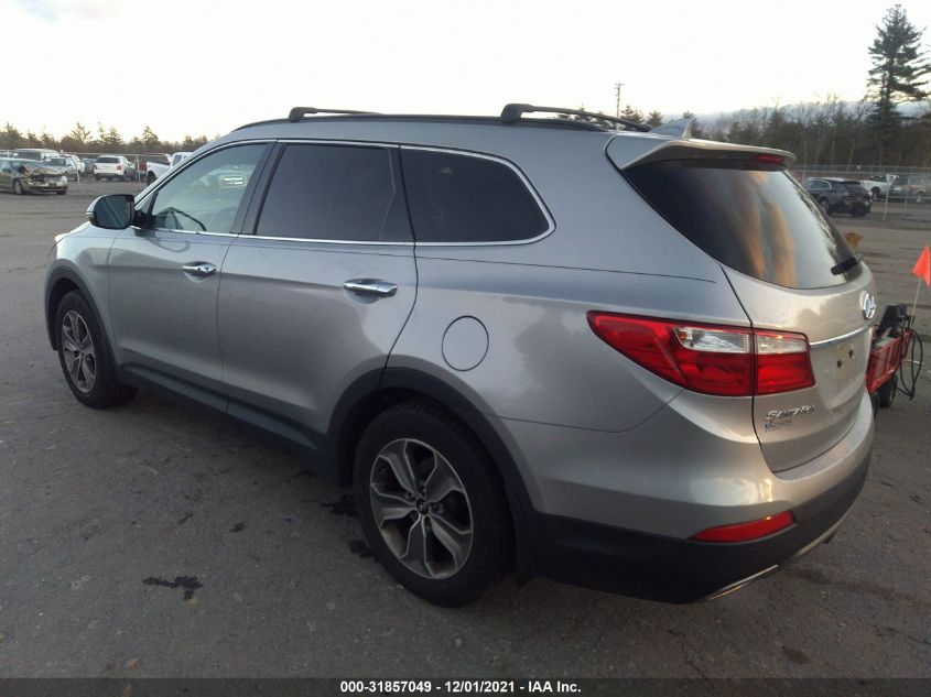 2014 HYUNDAI SANTA FE GLS KM8SN4HFXEU046411