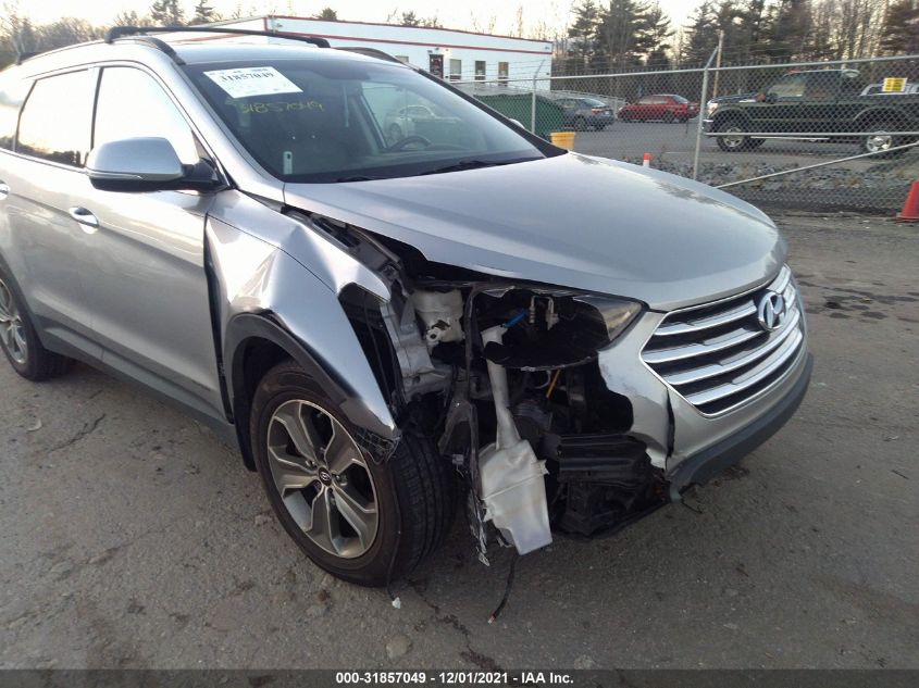 2014 HYUNDAI SANTA FE GLS KM8SN4HFXEU046411