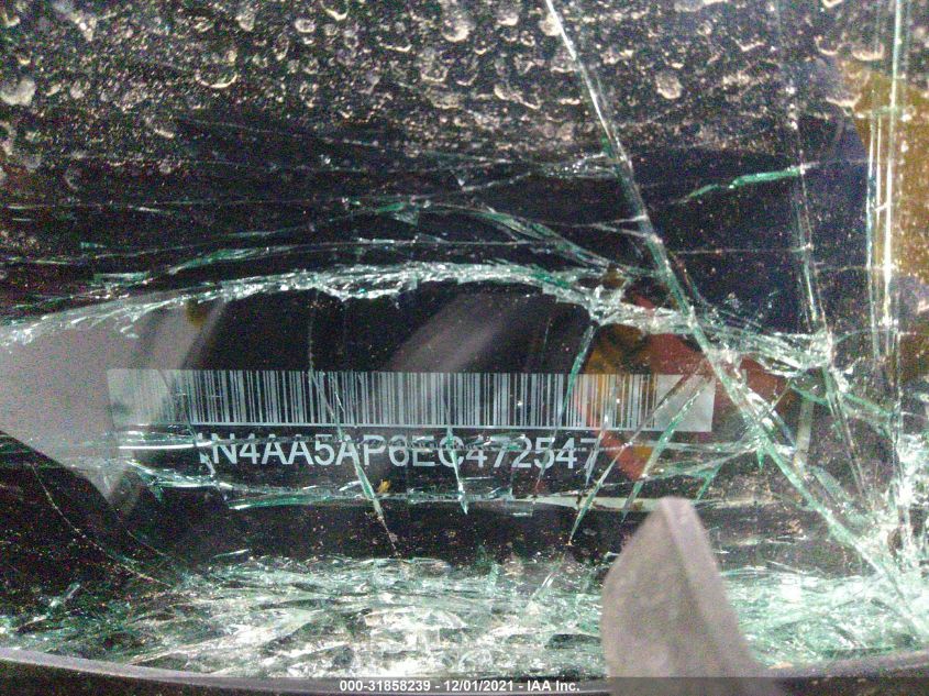 2014 NISSAN MAXIMA 3.5 SV 1N4AA5AP6EC472547