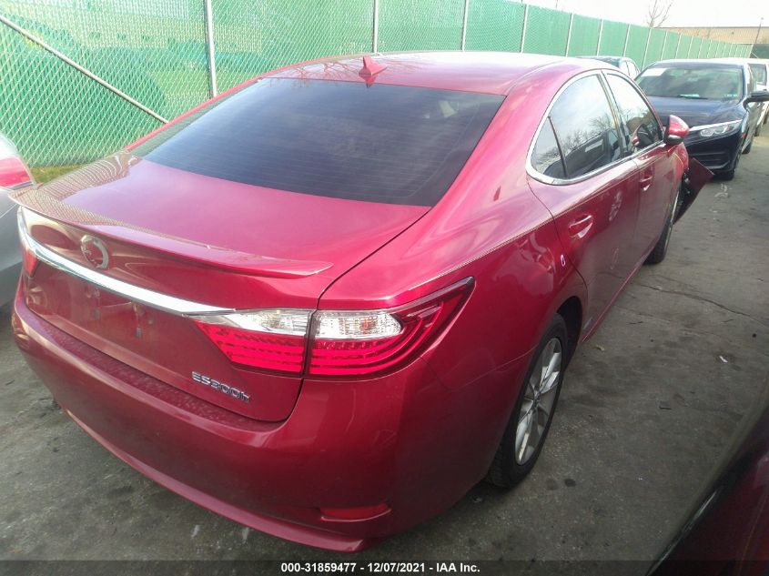 2013 LEXUS ES 300H HYBRID JTHBW1GG5D2030359