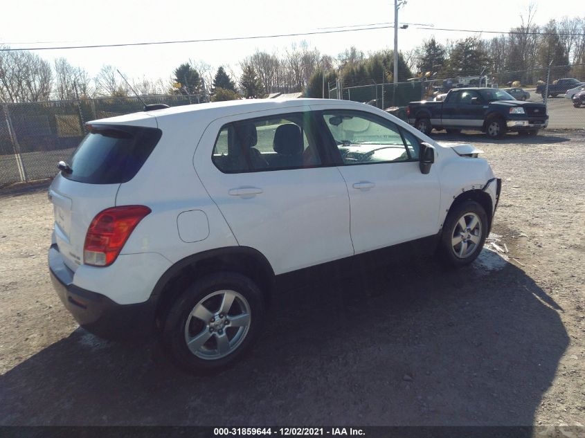 2015 CHEVROLET TRAX LS 3GNCJPSB5FL235854