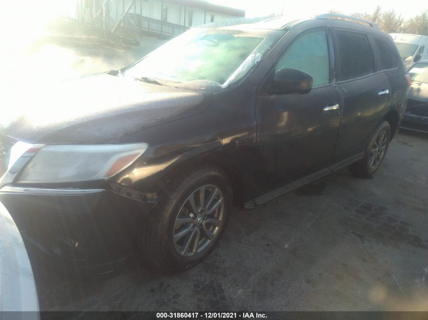 2013 NISSAN PATHFINDER SV 5N1AR2MMXDC636069