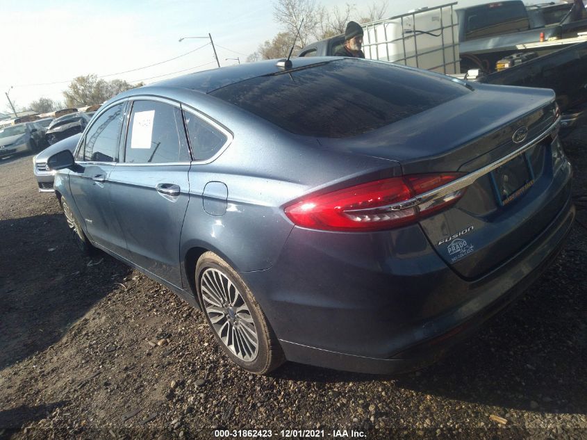 2018 FORD FUSION HYBRID SE 3FA6P0LU4JR179378