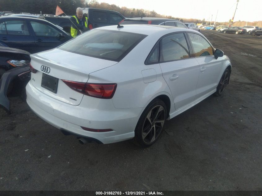 2020 AUDI A3 SEDAN S LINE PREMIUM PLUS WAUJEGFF2LA095148