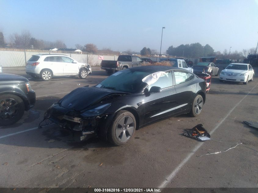 2021 TESLA MODEL 3 LONG RANGE 5YJ3E1EB7MF012815